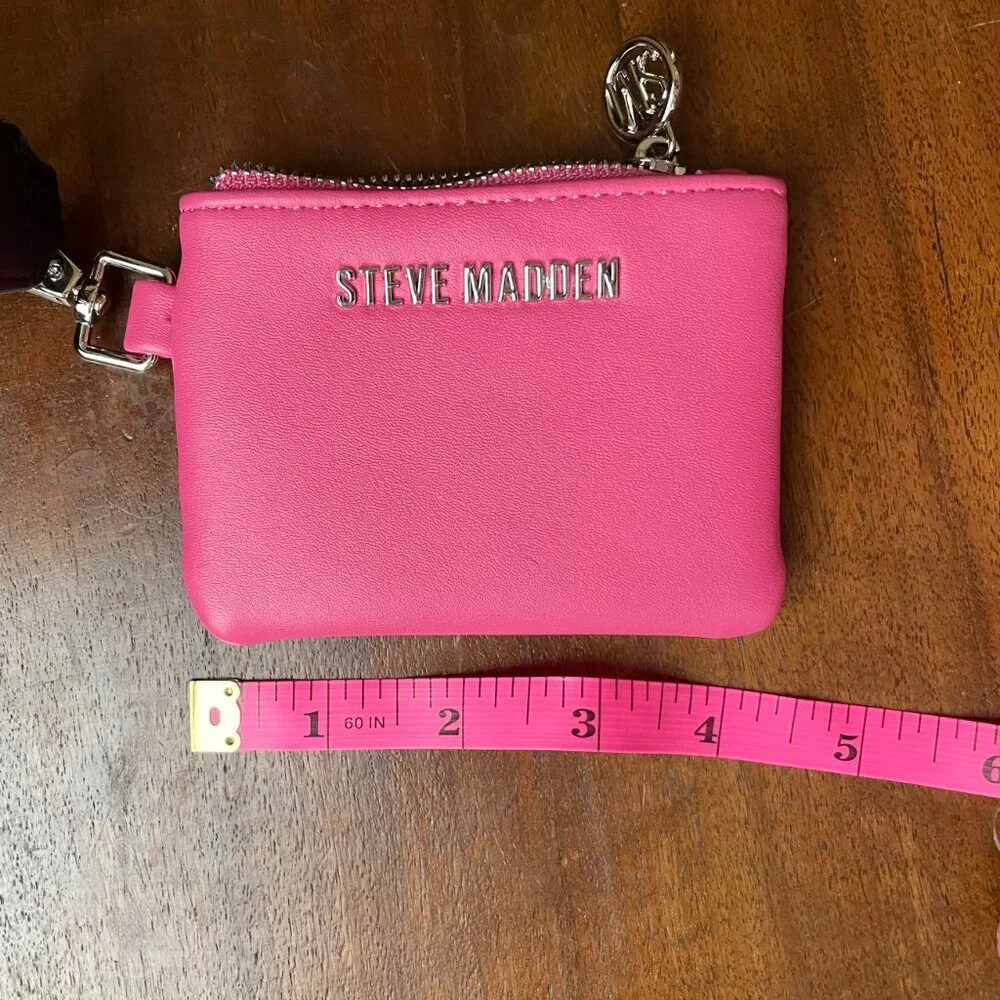 Steve Madden Wristlet Coin Purse and Belt Bag Strap.